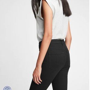 Gap High Rise Universal Jegging Black